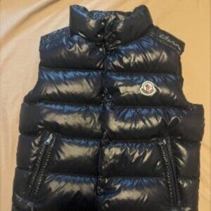 Moncler Navy Gui Down Vest - Girls size 12